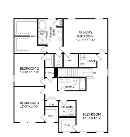 A62 UPPER FLOOR PLAN
