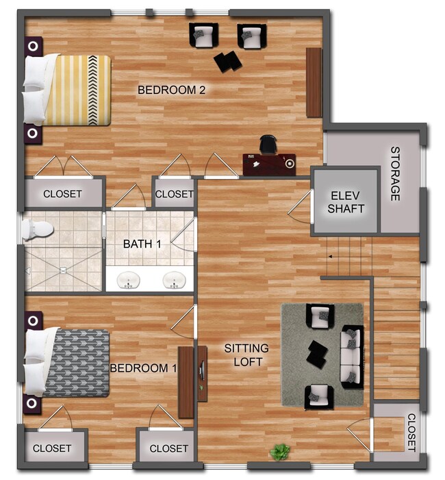 Second floor