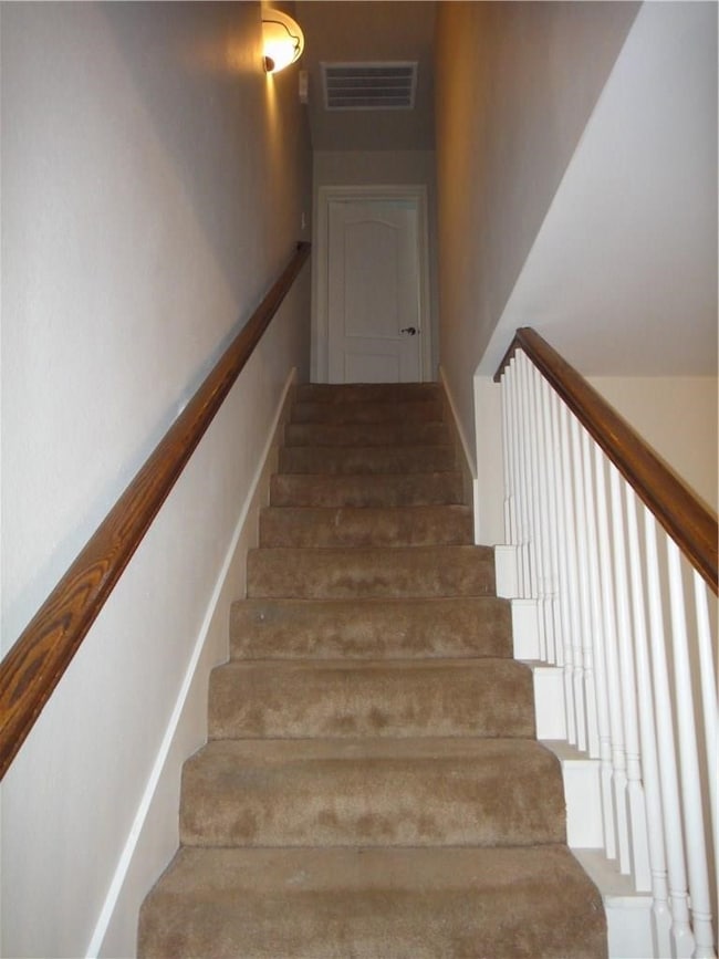View of stairway