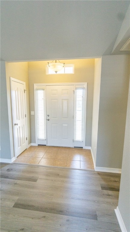 The perfect foyer for greeting your guests