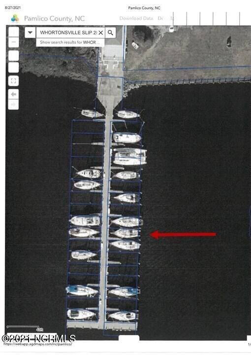 Aerial view of slip