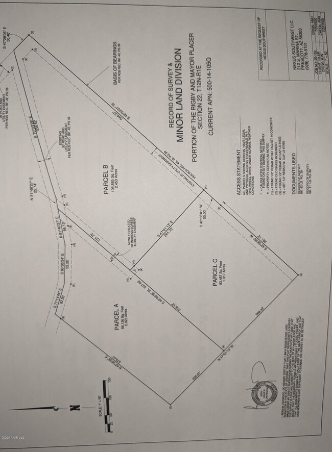 12337 E Jacobs--survey map picture