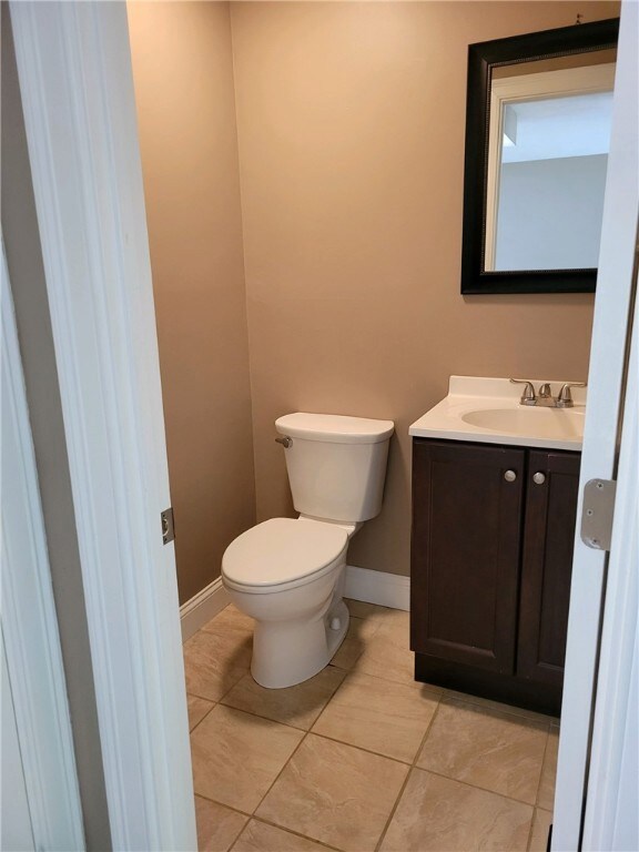 1st floor half bath