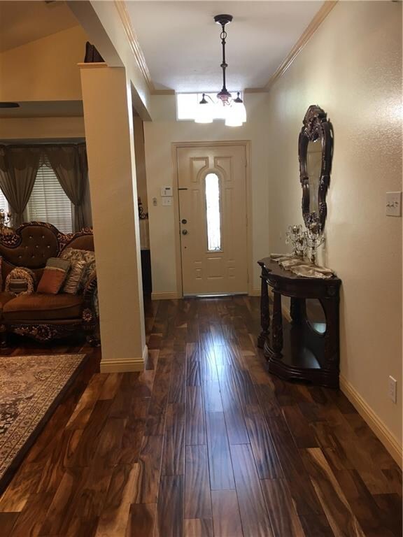 Entry Hallway! Acacia Hardwood!