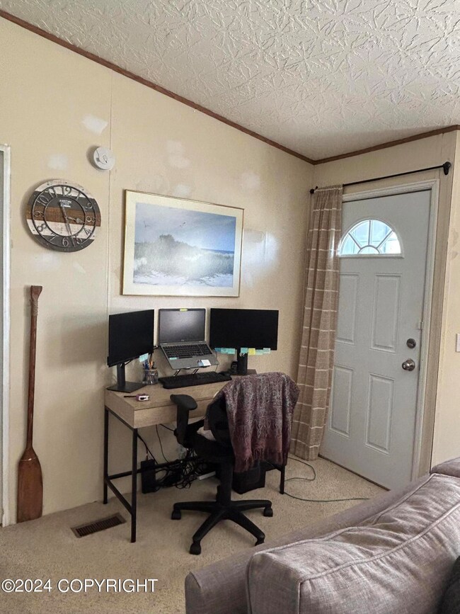 Carpeted Living area