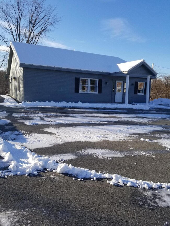 Paved driveway