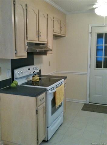 Kitchen has access to the 2 car garage.  Refrigera