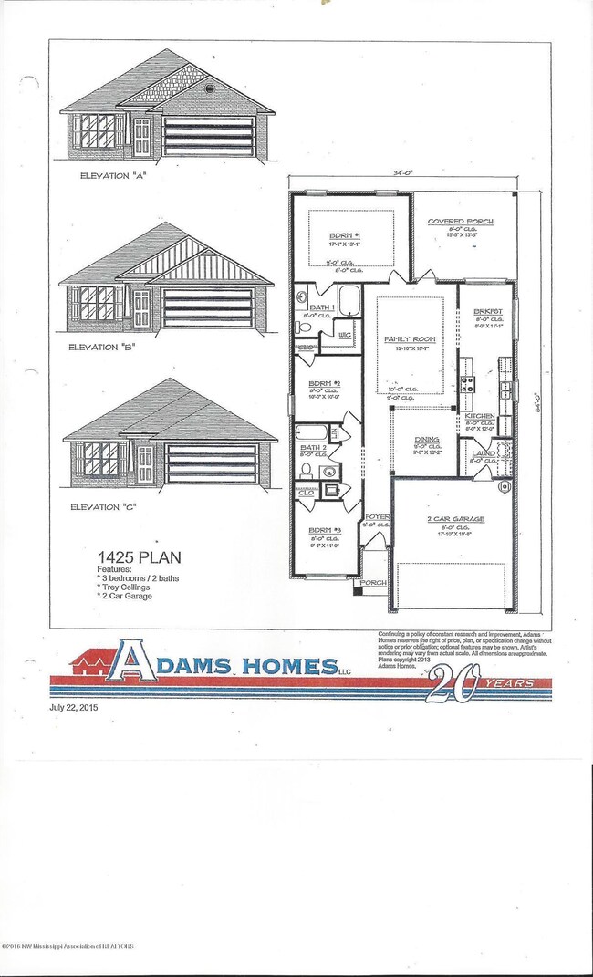 1425 PLAN ALLENDALE 001