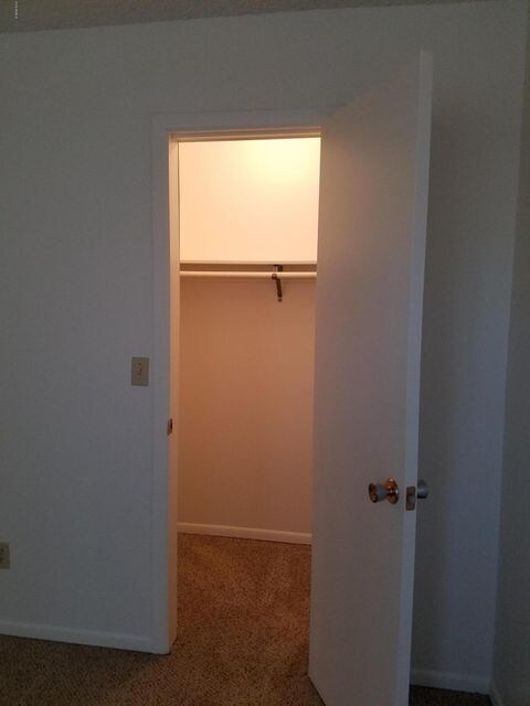 Master walk-in closet