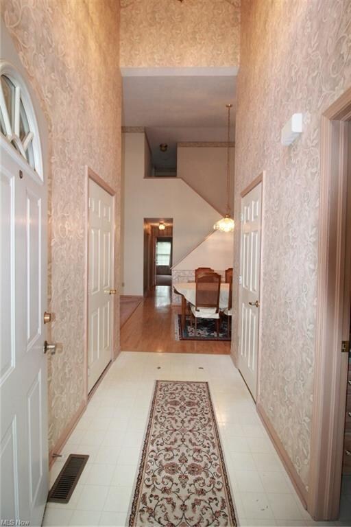 LOOKING IN FROM THE FRONT DOOR