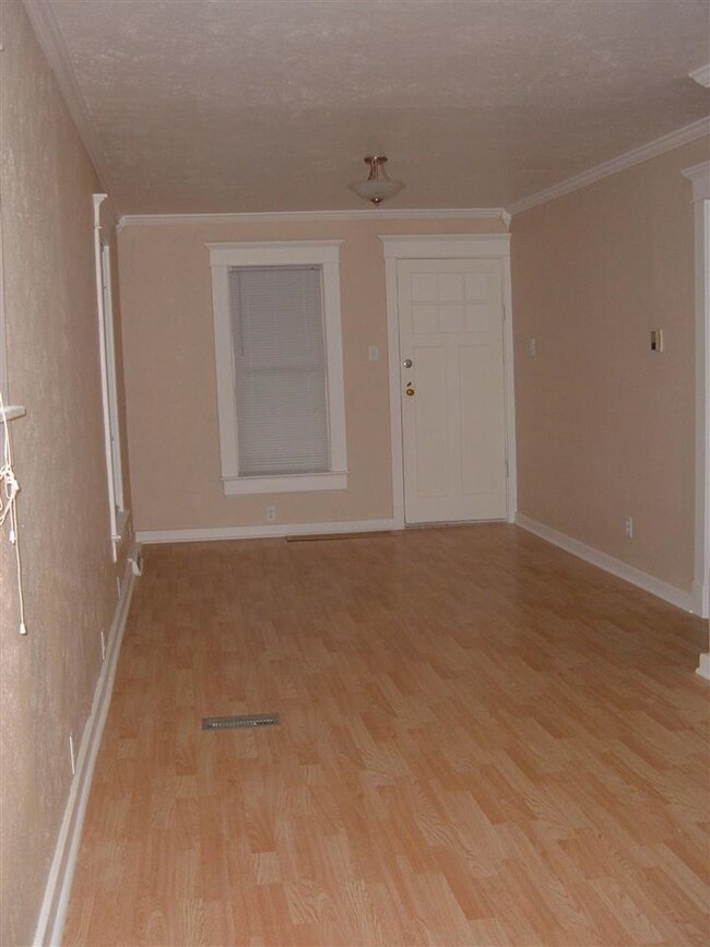 view of livingroom from dining room  New laminate 