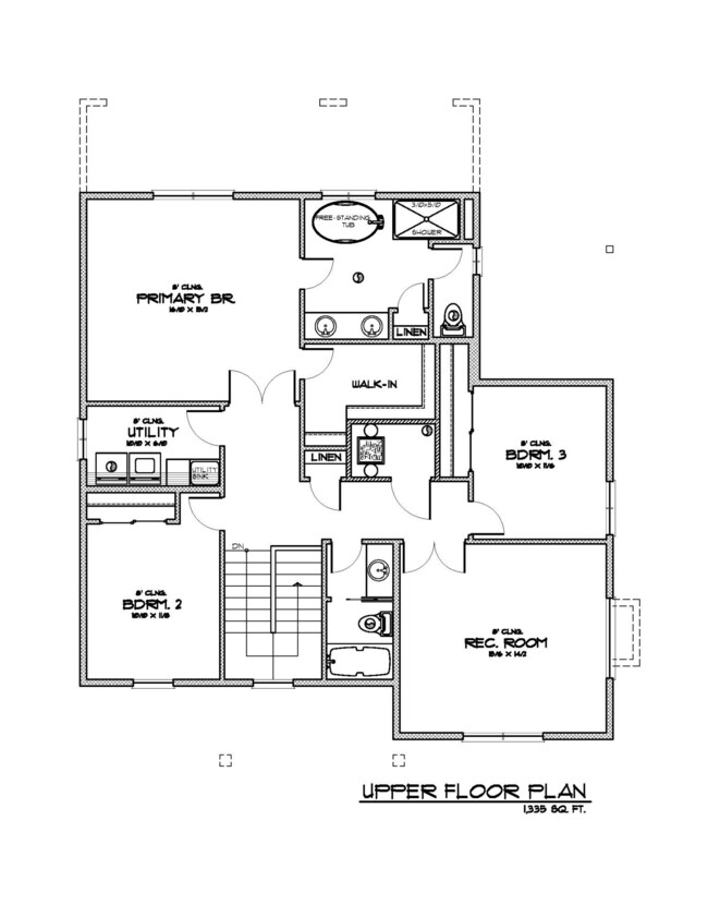 Upper Floor Plan