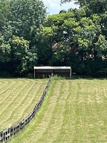 run in sheds for both rear pastures