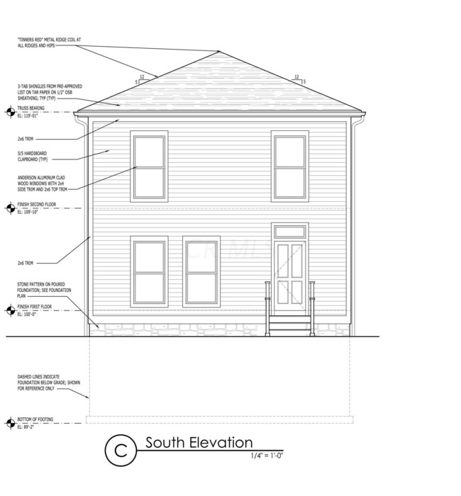 6 South Elevation