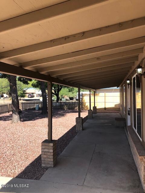 Large front porch