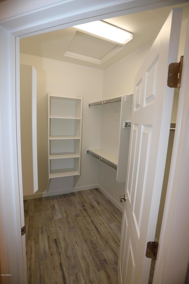 Master closet