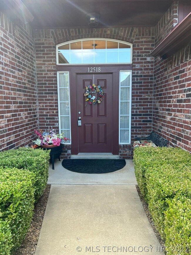 Approach to front door