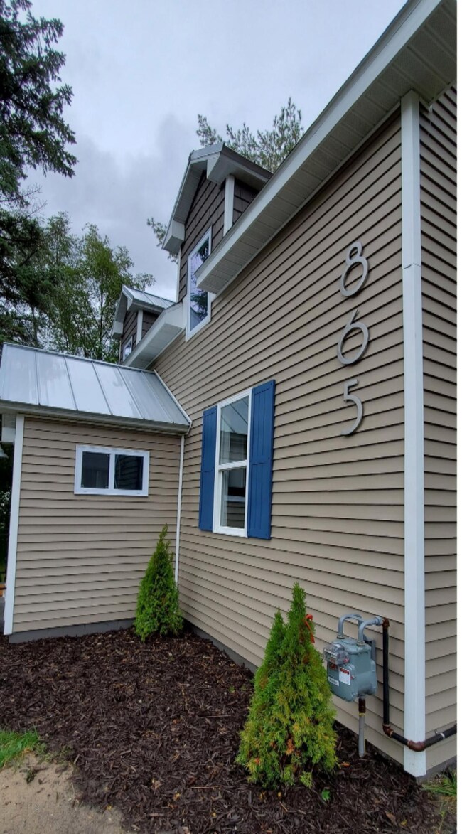 New siding and roof