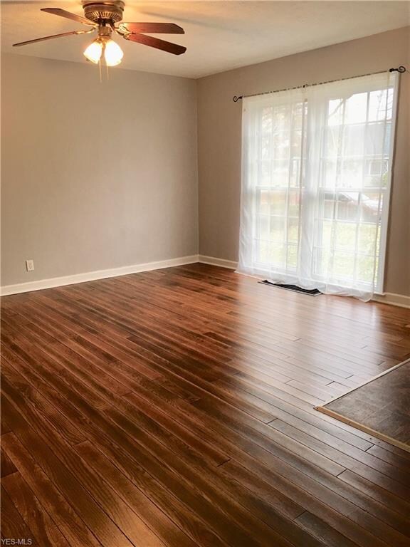 Stunning Hardwood Floors in the Living Room, newly