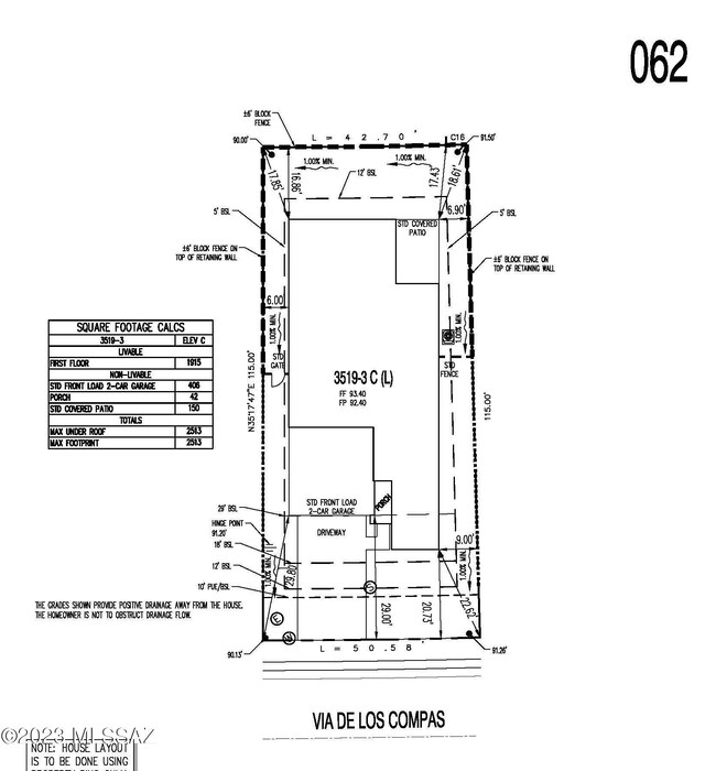 Plot Plan
