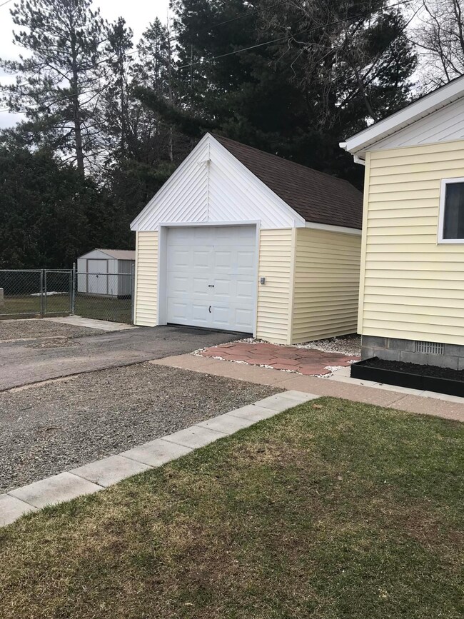 fenced in yard