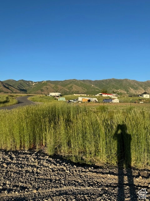 View of mountain backdrop