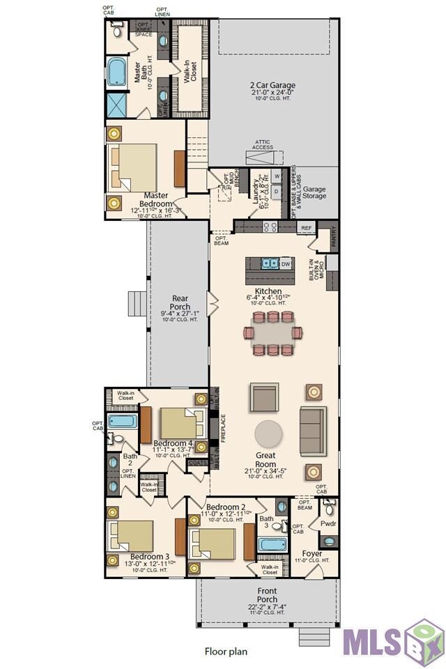 Krauss II - Floor Plan