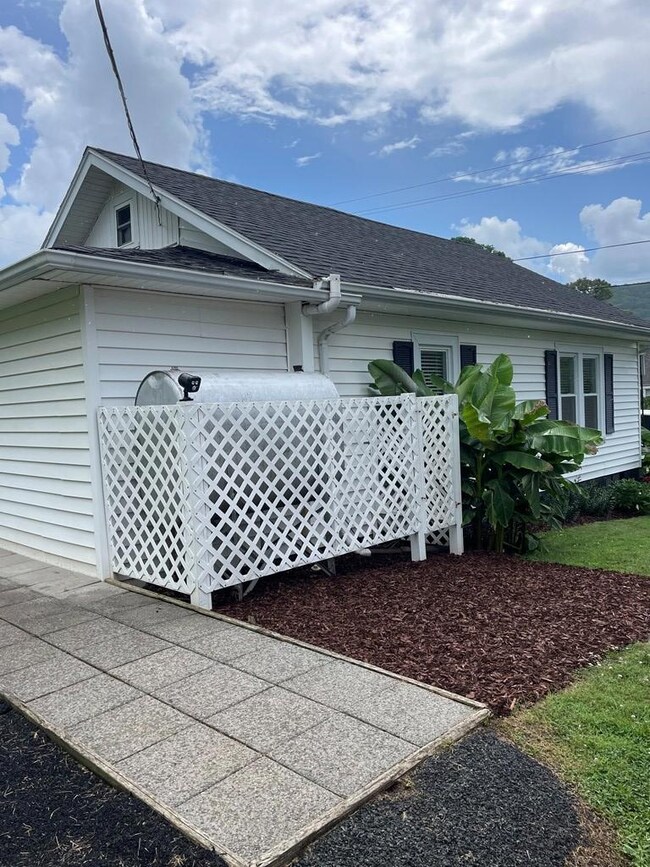 Back walkway