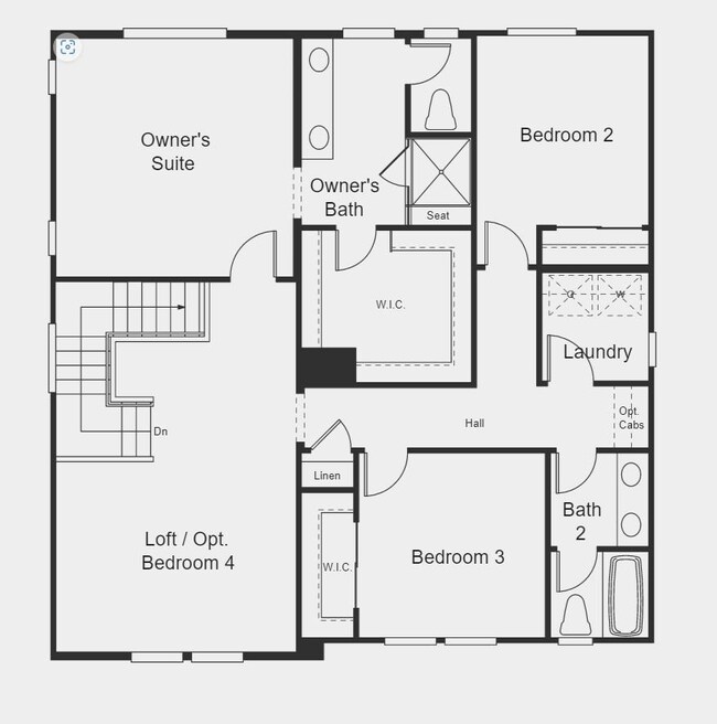 Structural options include: downstairs bedroom and