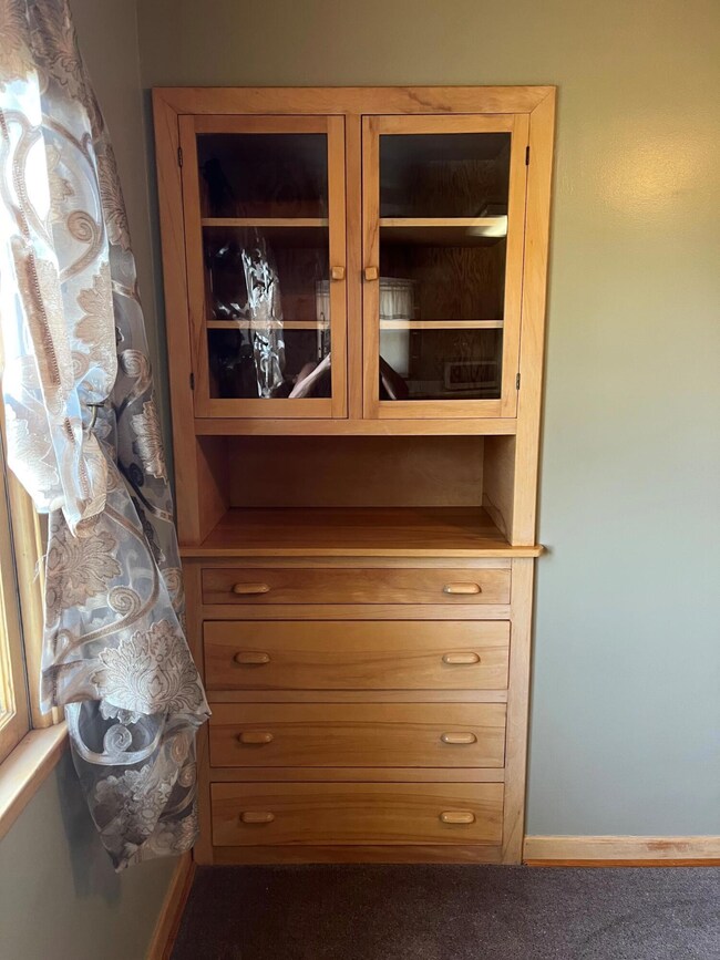 Attached Cabinet in Dining room