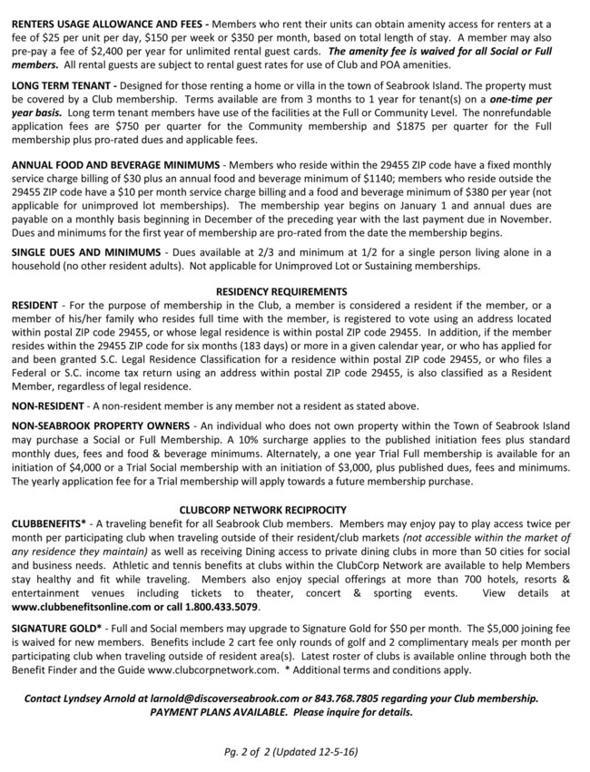 2017 Member Summary of Joining Fees UPD