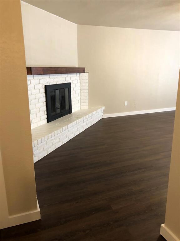 Gorgeous Fireplace with new mantel