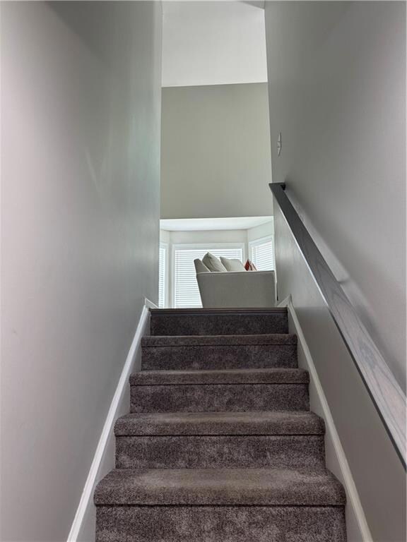 View of stairs