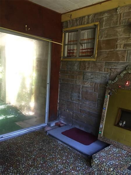 Breezeway to patio and kitchen