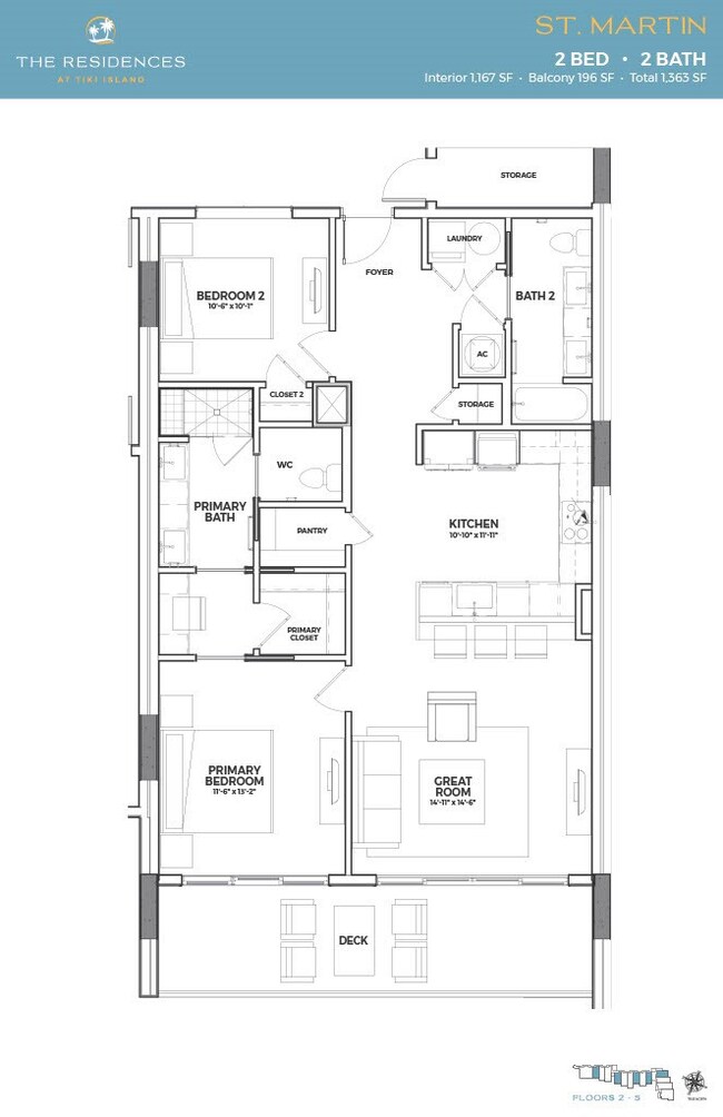 St. Martin - The Residences At Tiki Island Floor P
