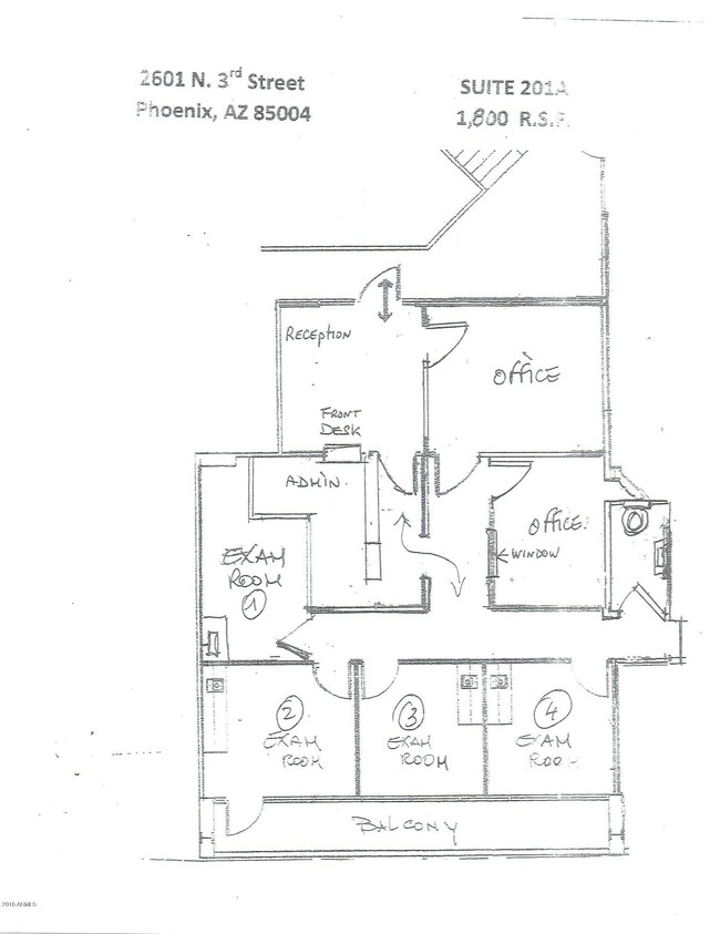 2601 N 3rd St unit 201A, Phoenix, AZ 85004 - photo 7