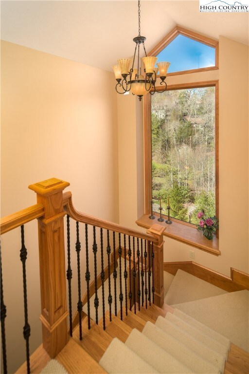 Oversized window overlooking our little lake