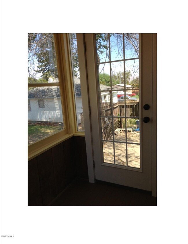 Enclosed back porch