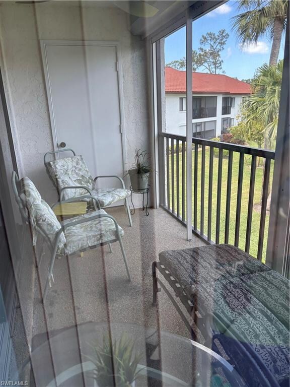 View of sunroom view west to Gulf/beach