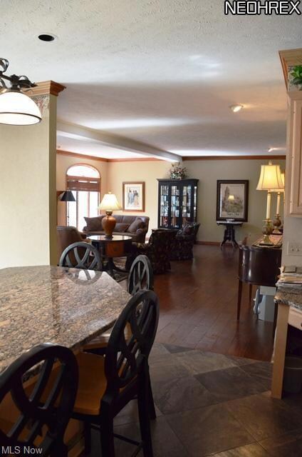 view of great room from kitchen