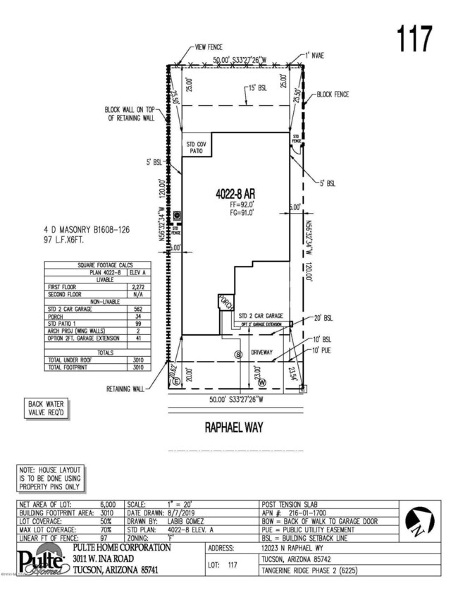 Plot Plan