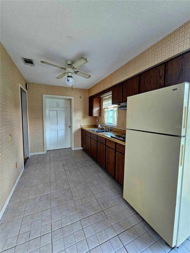 Attached in-law-suite kitchen. The in-law-suite has a seperate entrance