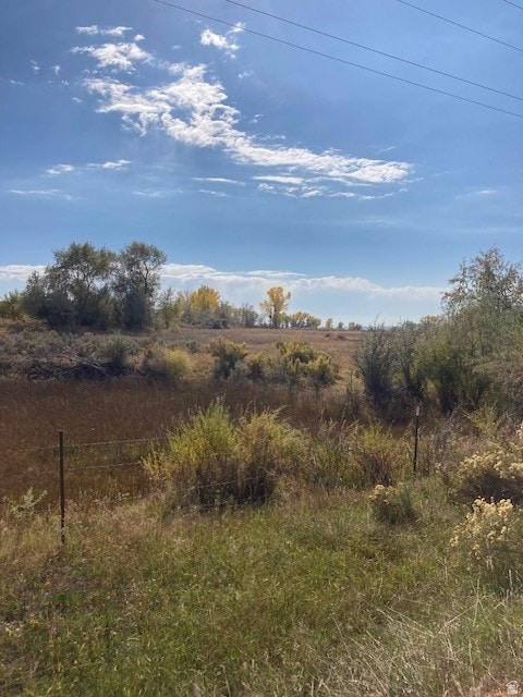View of undeveloped land featuring rural landscape