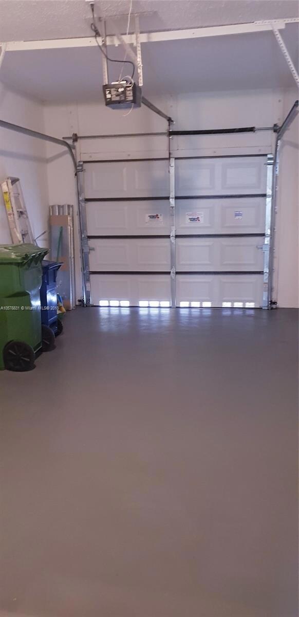 Inside Clean Garage