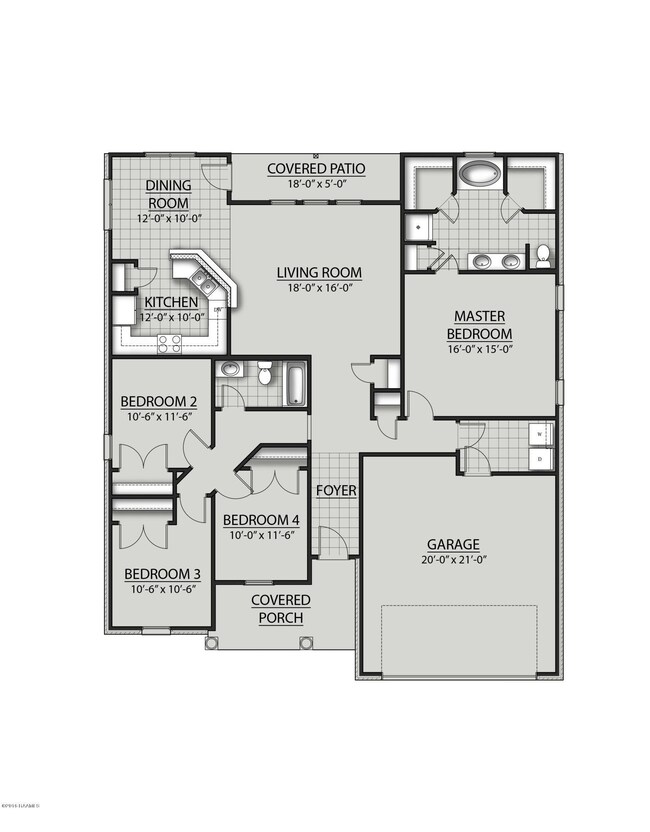 Ripley A II - Floor Plan