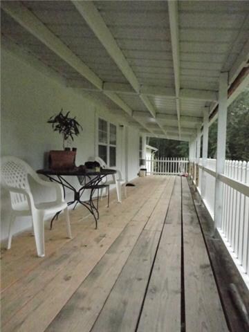 The front porch