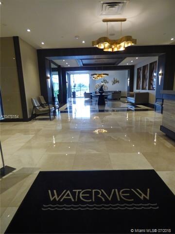 Entrance to the building