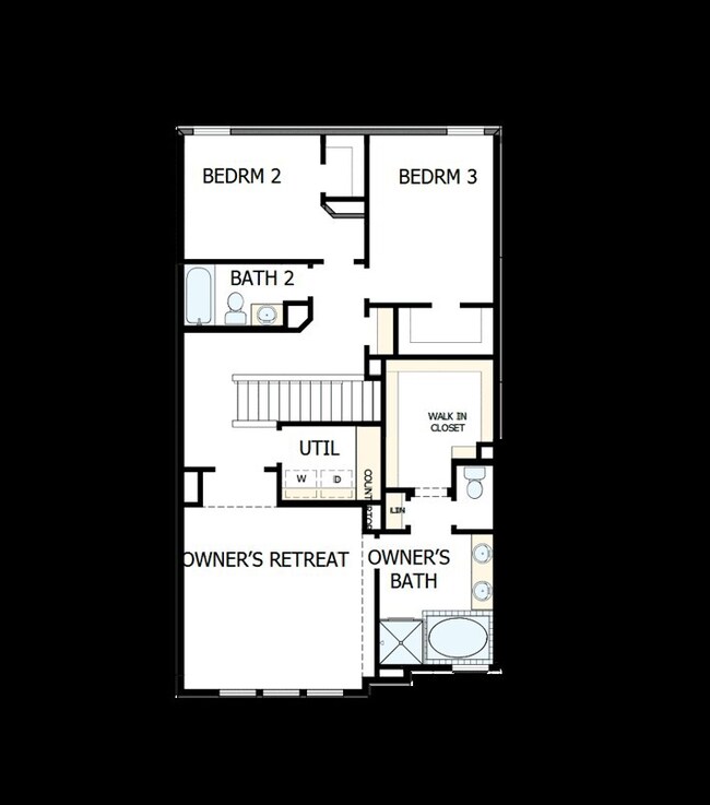 The success of a floorplan is the way you can move