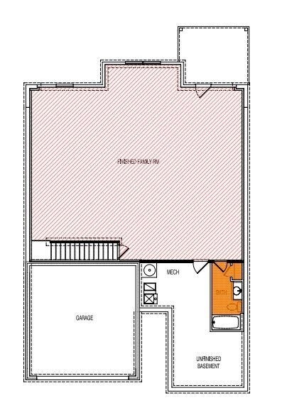 The basement level includes 1,063 square feet of usable space and an additional full bathroom. Also included in the basement is a large storage area!