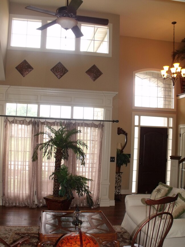 LR and Entry from Dining Room
